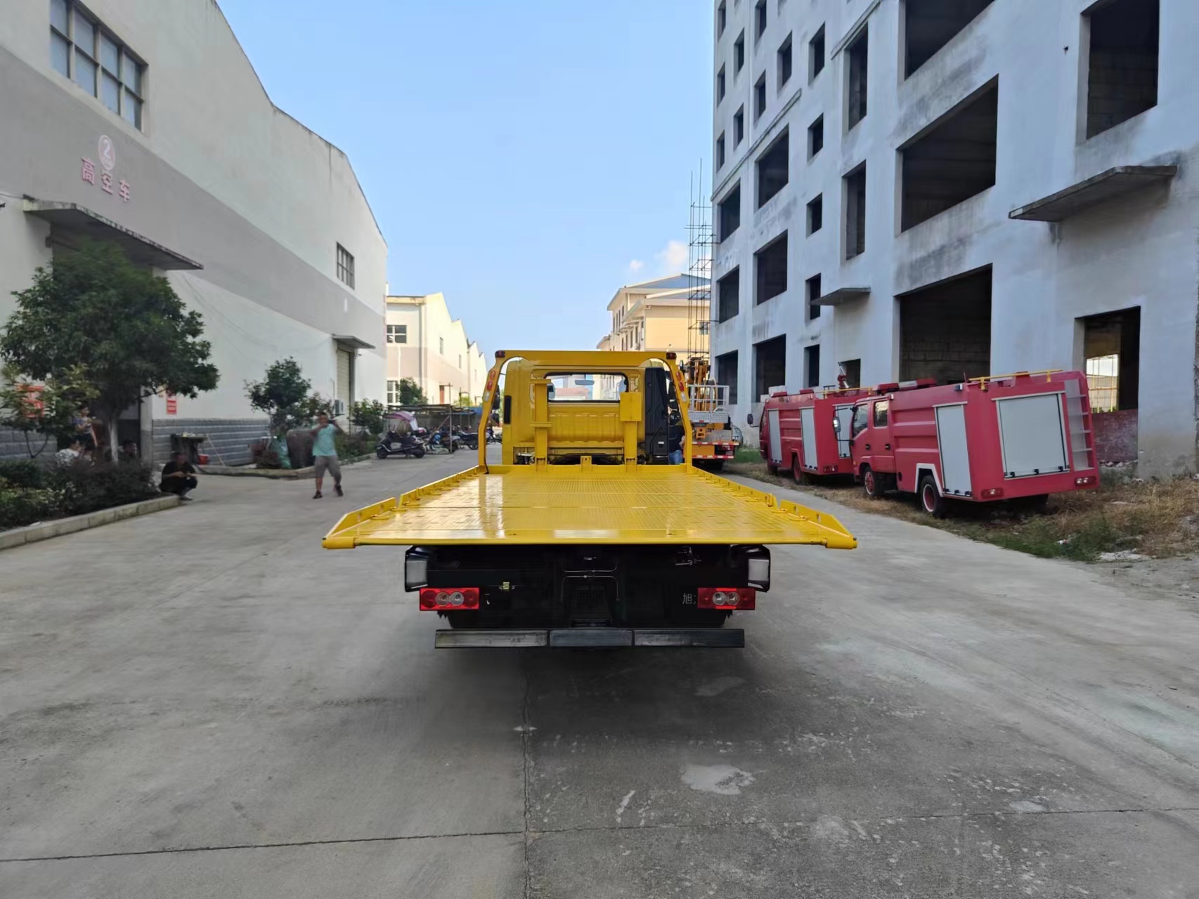 國六藍牌福田歐馬可清障車（重載型）